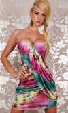 Vestido Tomara-que-caia Estampado